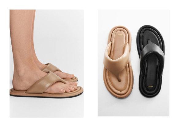 Sandalias planas de Mango
