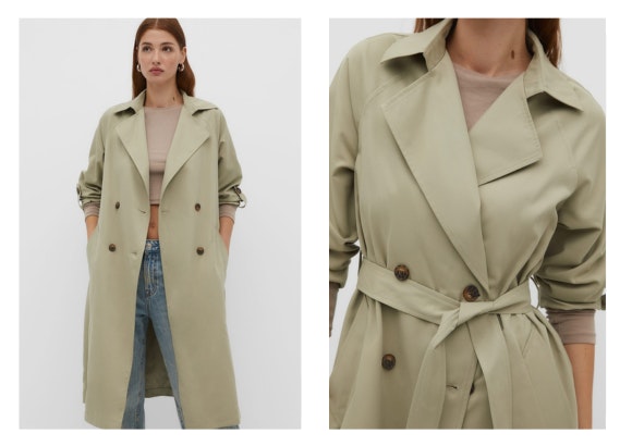 Gabardina Stradivarius